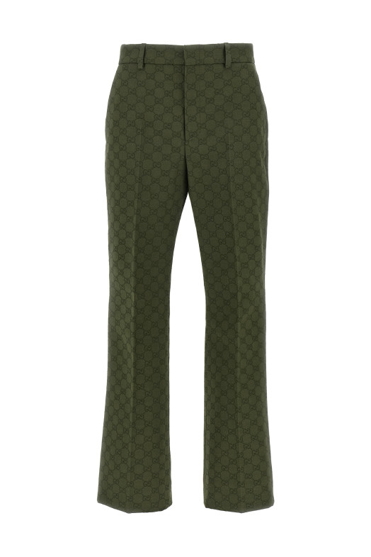Брюки «GG» Зеленые 837435Z7ADE3602