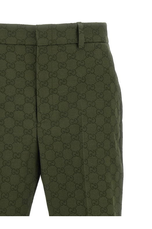 Брюки «GG» Зеленые 837435Z7ADE3602