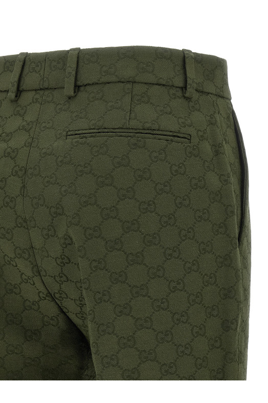 Брюки «GG» Зеленые 837435Z7ADE3602