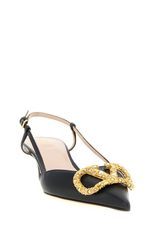 Слингбеки Valentino Garavani VLogo Signature Black W2S0Q70BALBBK