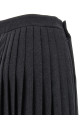 Pleated skirt Gray