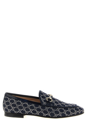 Мокасины «Gucci Jordaan» Синие 836047FAEUA4051 Мокасины «Gucci Jordaan» Синие 836047FAEUA4051
