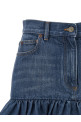 Denim skirt BLUE