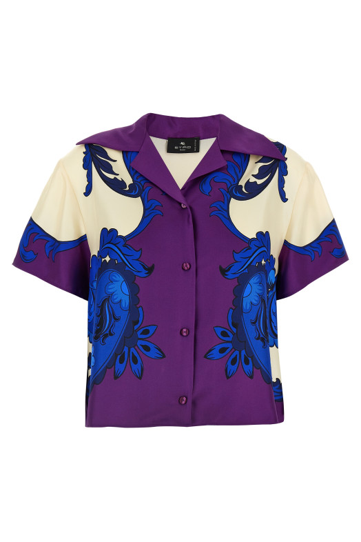 Paisley maxi shirt Multicolor Paisley maxi shirt Multicolor