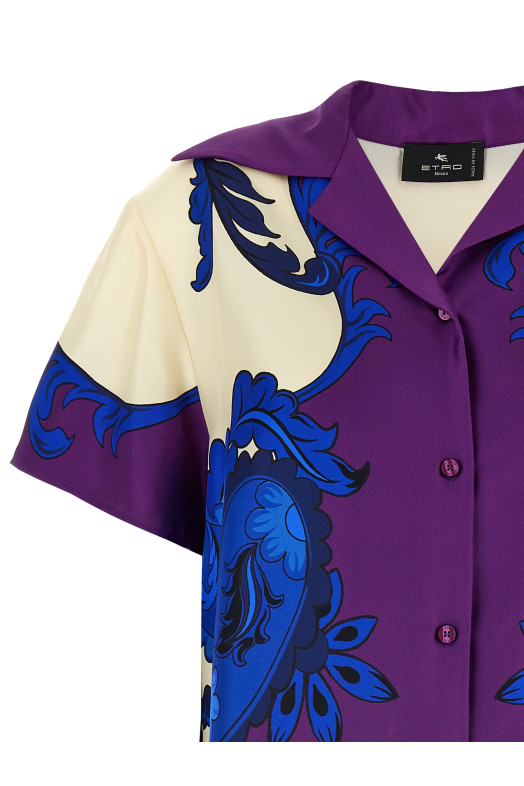 Paisley maxi shirt Multicolor Paisley maxi shirt Multicolor