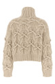 Braided sweater Beige Braided sweater Beige