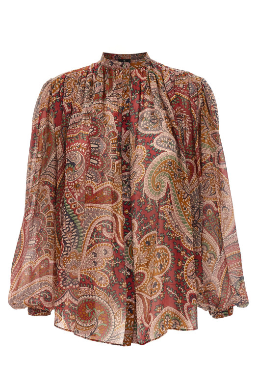 Блуза з квітковим принтом «Пейслі» Різнокольорова ETRO WRIA004899SA1I9X0867 Блуза з квітковим принтом «Пейслі» Різнокольорова ETRO WRIA004899SA1I9X0867