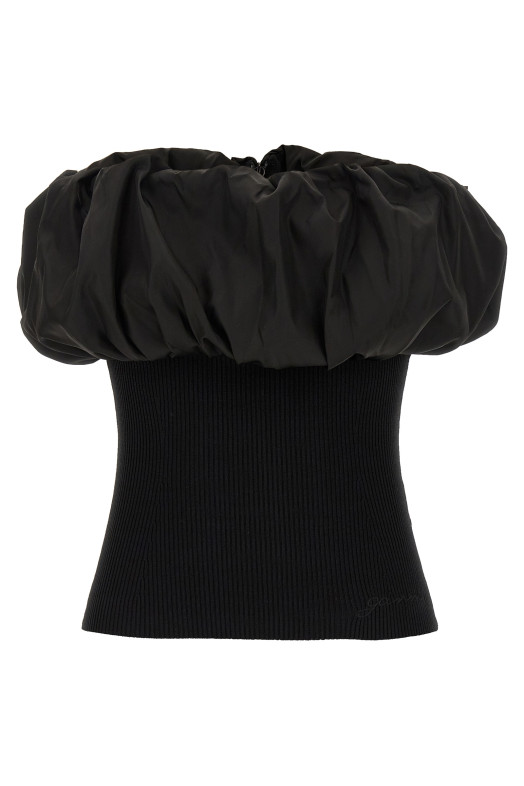 Топ «Melange Knit» чорний K2524099 Топ «Melange Knit» чорний K2524099