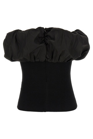 'Melange Knit' top Black 'Melange Knit' top Black