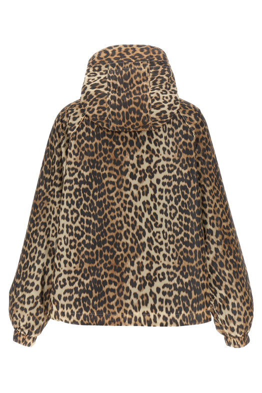Ветровка «Leopard Print Nylon» Разноцветная W0738859