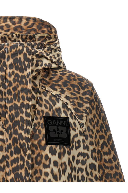 Ветровка «Leopard Print Nylon» Разноцветная W0738859