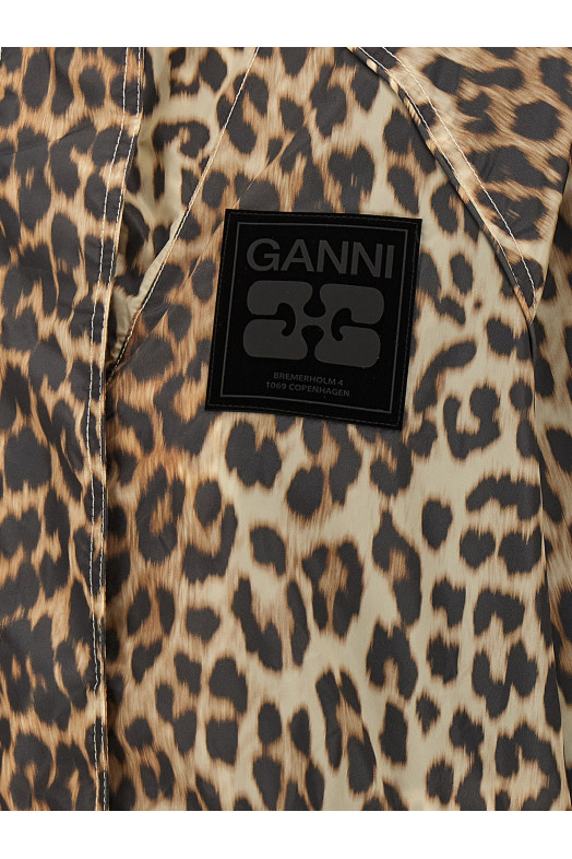 Ветровка «Leopard Print Nylon» Разноцветная W0738859