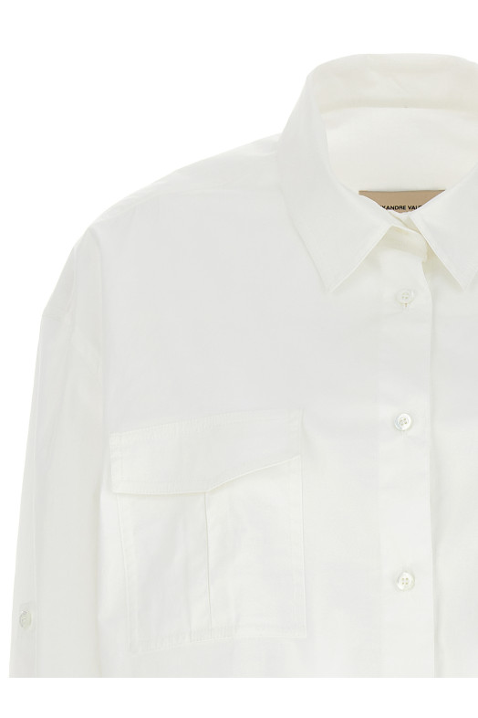 Pocket shirt White