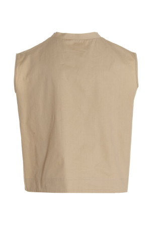 Pina' блузка-футболка Бежевая JEJIA (JDPS23TO090121476)