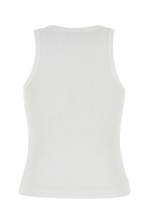 White stretch cotton tank top White GIVENCHY (BW70FPP75N) White stretch cotton tank top White GIVENCHY (BW70FPP75N)