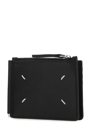 Black leather card holder MAISON MARGIELA (SA1UI0004P4806)