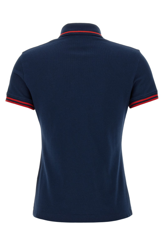 Valentino Garavani 'Cherryfic' polo shirt Blue