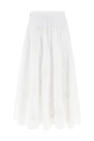 'Flower Maxi' skirt White 'Flower Maxi' skirt White