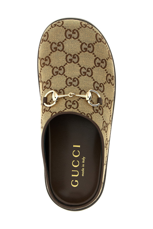 Horsebit sabot Beige Horsebit sabot Beige