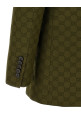GG двубортный блейзер Зеленый GUCCI 831993Z7AH83602 GG двубортный блейзер Зеленый GUCCI 831993Z7AH83602