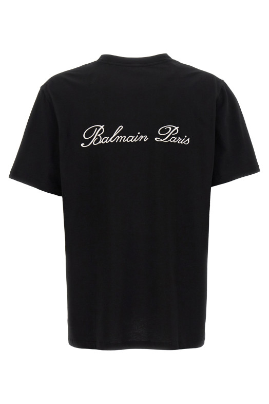 'Signature' T-shirt Black-grey