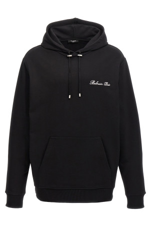 'Balmain Signature' hoodie Black