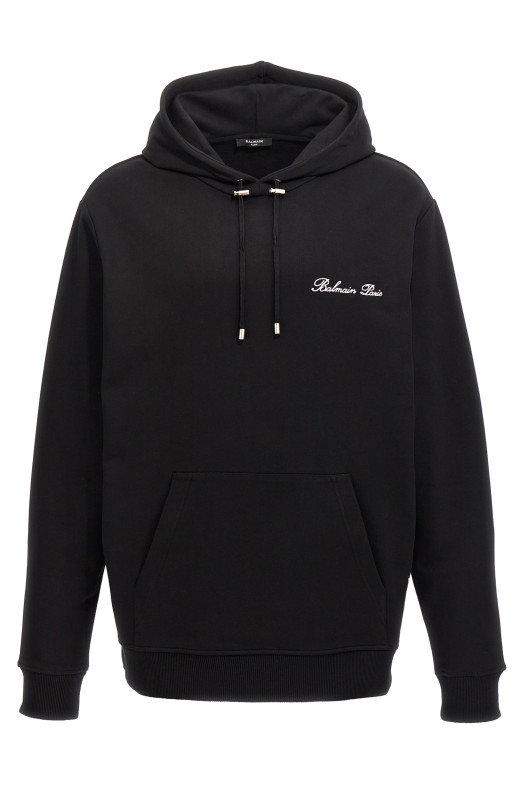 'Balmain Signature' hoodie Black