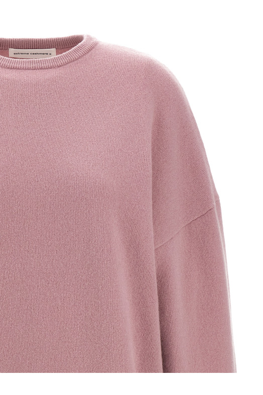 EXTREME CASHMERE 'N.355 Tes Rosa' свитер Розовый N355TESROSA EXTREME CASHMERE 'N.355 Tes Rosa' свитер Розовый N355TESROSA