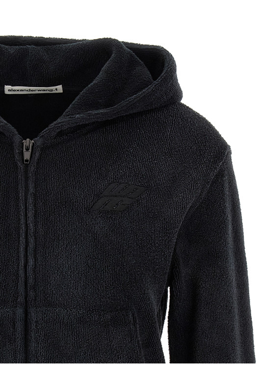 Terry hoodie Black Terry hoodie Black