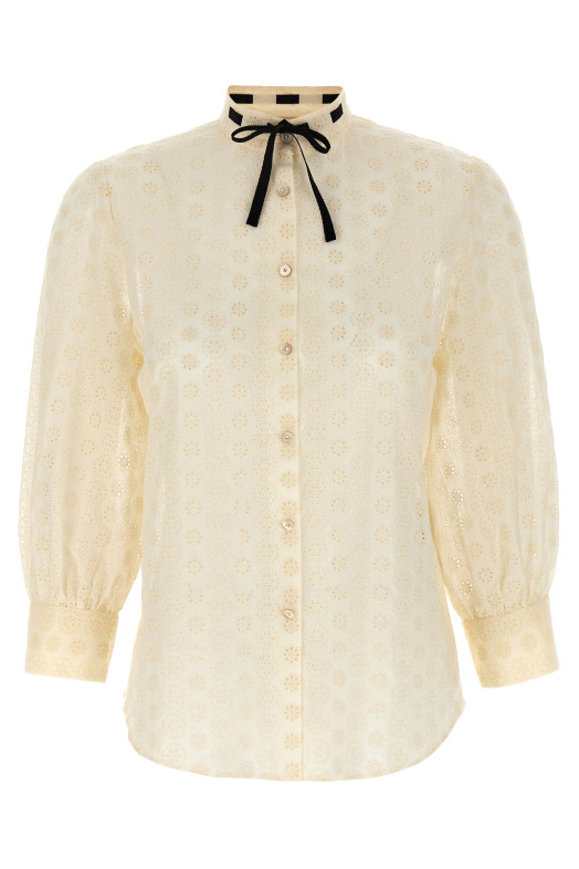 Shirt Valentino Garavani sangallo White