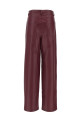 Брюки с завышенной талией и кантом бордо 11424427342734 Брюки с завышенной талией и кантом бордо 11424427342734