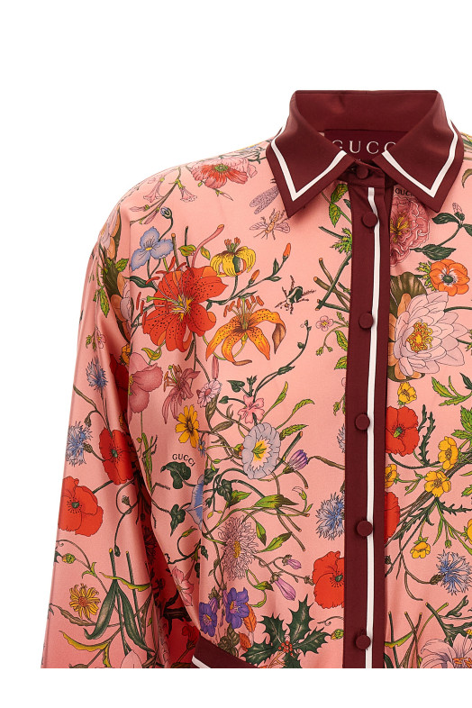 'Gucci Flora' print dress Multicolor