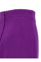 Metallic logo skirt Purple Metallic logo skirt Purple
