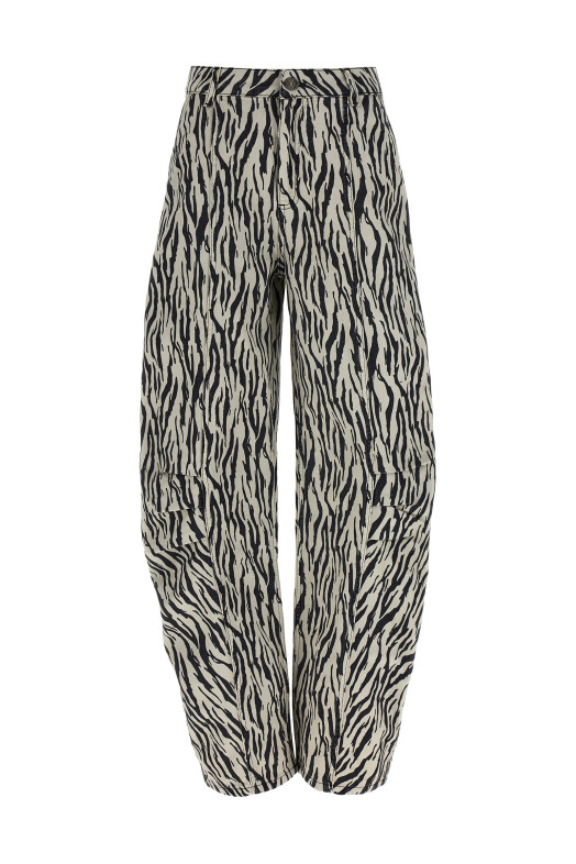 Брюки «Printed Twill Cargo» Черно-серые 114339858858 Брюки «Printed Twill Cargo» Черно-серые 114339858858