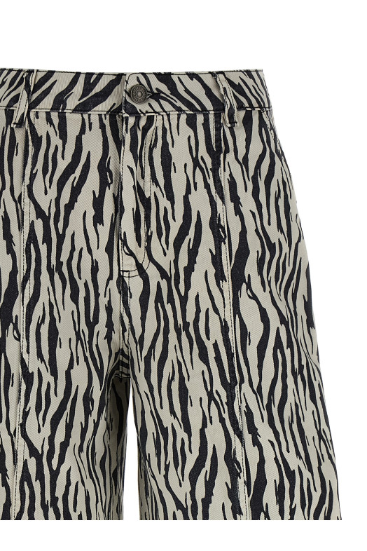 Брюки «Printed Twill Cargo» Черно-серые 114339858858 Брюки «Printed Twill Cargo» Черно-серые 114339858858