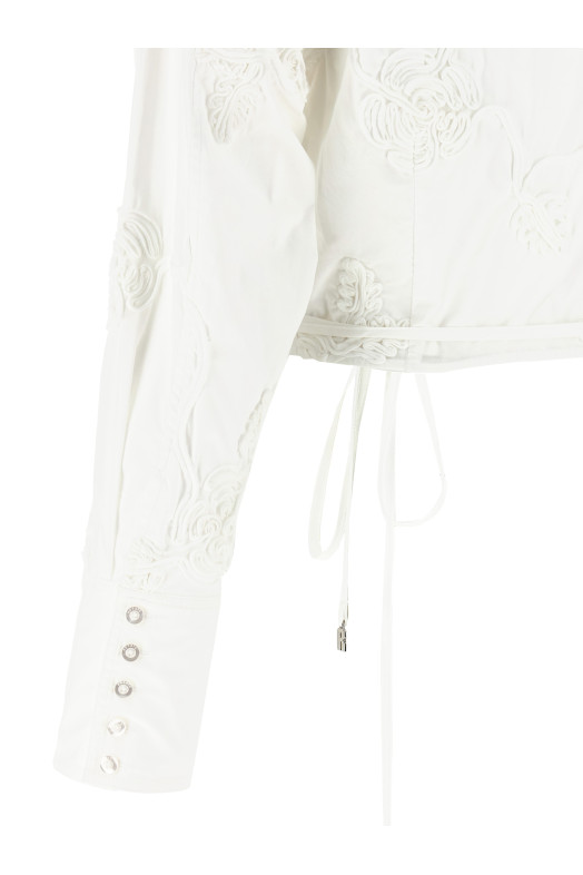 Рубашка «Wrap Cotton» Белая 114546400400 Рубашка «Wrap Cotton» Белая 114546400400