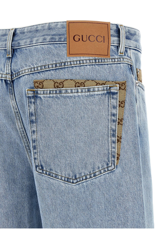 GG insert jeans Blue GG insert jeans Blue