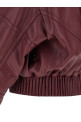 Leather effect bomber jacket Bordeaux Leather effect bomber jacket Bordeaux