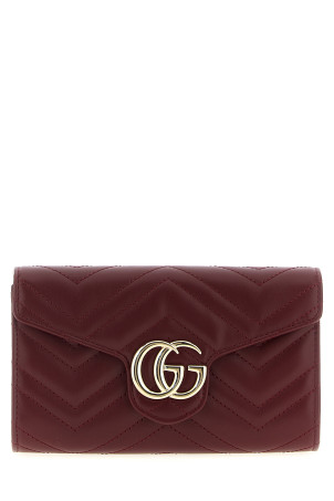 Кошелек на цепочке «GG Marmont» Красный 837745AAET86207 Кошелек на цепочке «GG Marmont» Красный 837745AAET86207