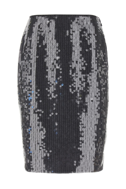 Спідниця «Net Sequin Midi» Сіра 11434630593059 Спідниця «Net Sequin Midi» Сіра 11434630593059