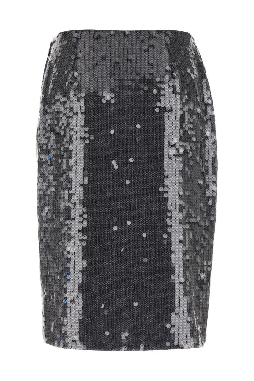Спідниця «Net Sequin Midi» Сіра 11434630593059 Спідниця «Net Sequin Midi» Сіра 11434630593059