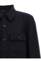 'Double Splittable Light Wool' overshirt Blue 'Double Splittable Light Wool' overshirt Blue