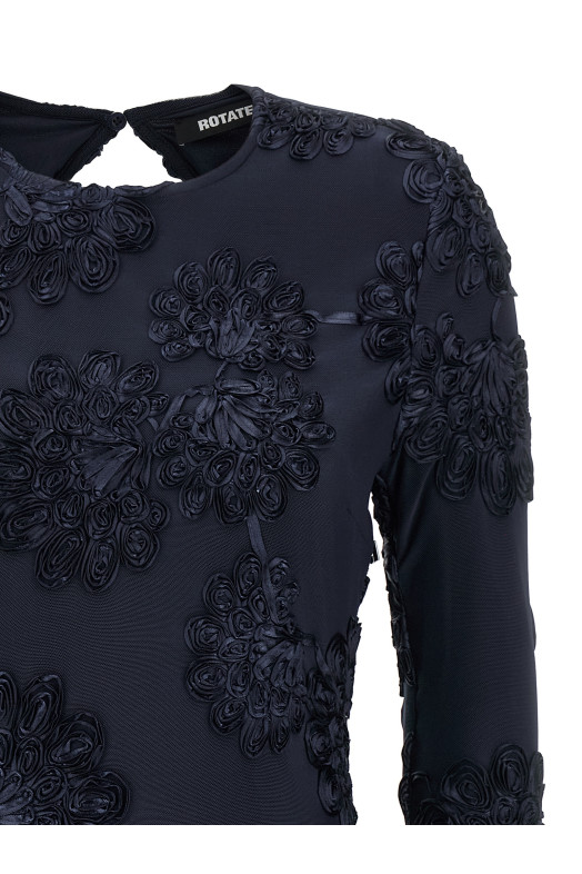 '3D Mesh Mini' dress Blue '3D Mesh Mini' dress Blue