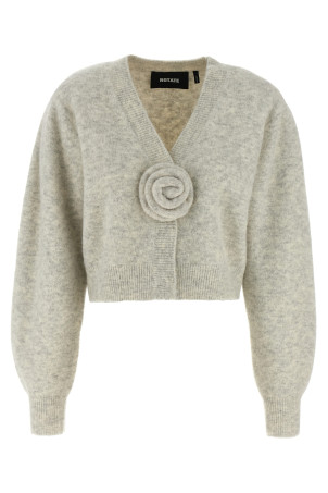 'Knit Puffsleeve' cardigan Gray 'Knit Puffsleeve' cardigan Gray