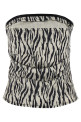 'Printed Denim' top Black-grey 'Printed Denim' top Black-grey