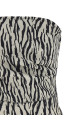 'Printed Denim' top Black-grey 'Printed Denim' top Black-grey