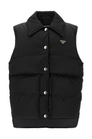 Жилет Re-Nylon Чорний PRADA 29X207SOOO1WQ8F0002 Жилет Re-Nylon Чорний PRADA 29X207SOOO1WQ8F0002
