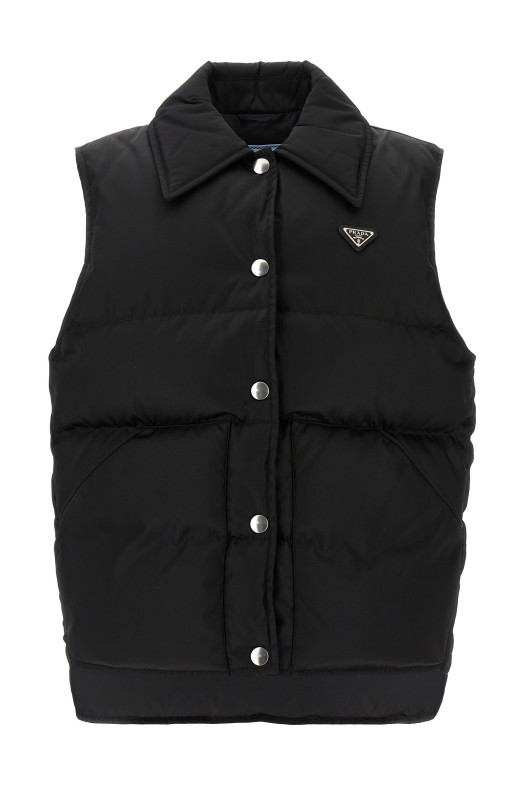 Жилет Re-Nylon Черный PRADA 29X207SOOO1WQ8F0002