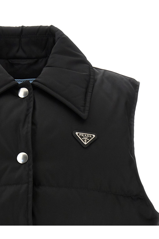 Жилет Re-Nylon Черный PRADA 29X207SOOO1WQ8F0002