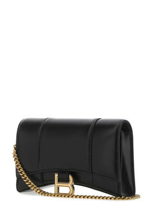 Чорна шкіряна сумочка-пісочний годинник Чорна BALENCIAGA (6560501QJ4M) Чорна шкіряна сумочка-пісочний годинник Чорна BALENCIAGA (6560501QJ4M)